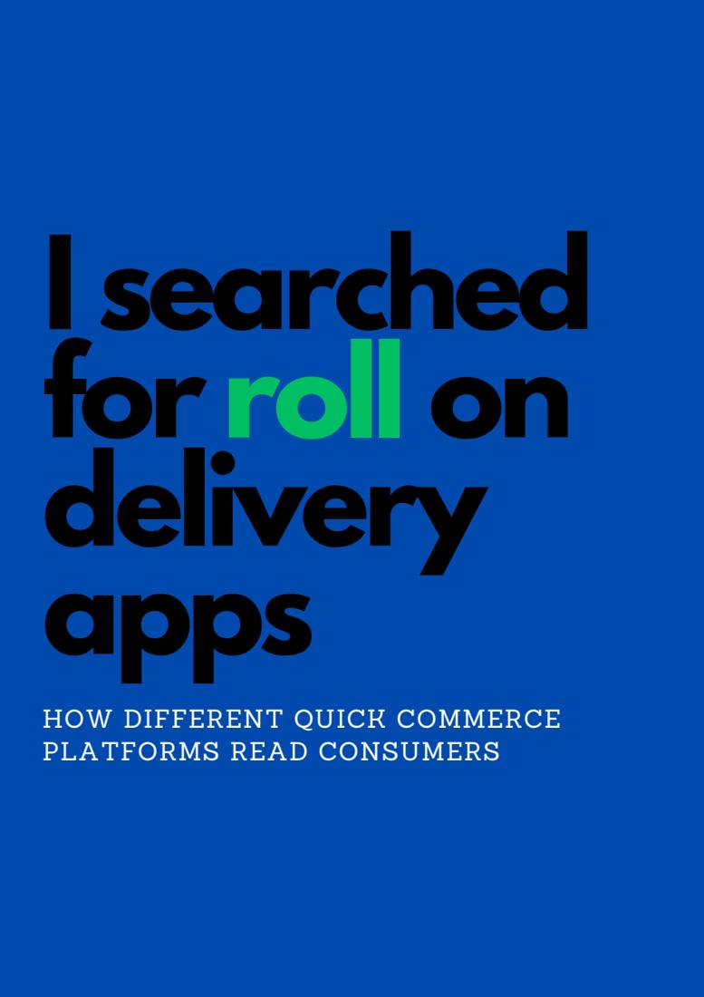 Swiggy, Blinkit, Zepto carousel, slide 1