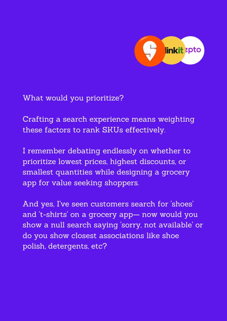 Swiggy, Blinkit, Zepto carousel, slide 6